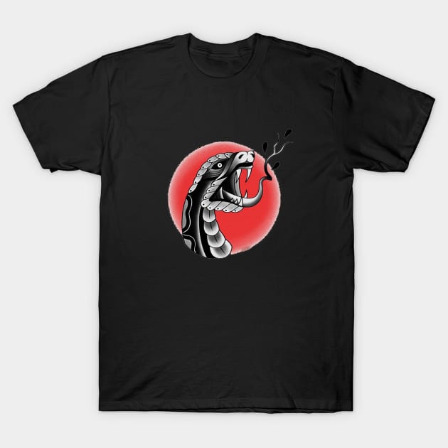 snake head T-Shirt by mariebellamanda